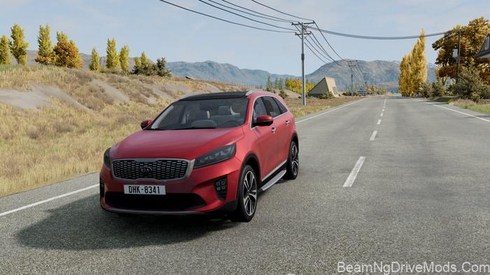 BeamNG Kia Sorento GT-Line 2019