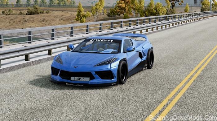 BeamNG 2022 Chevrolet Corvette C8 V2.1