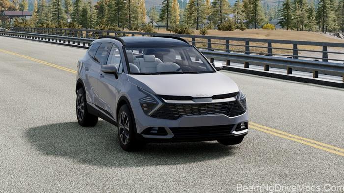 BeamNG 2024 Kia Sportage 3
