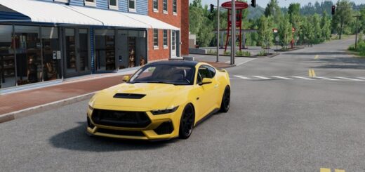 BeamNG 2025 Ford Mustang S650