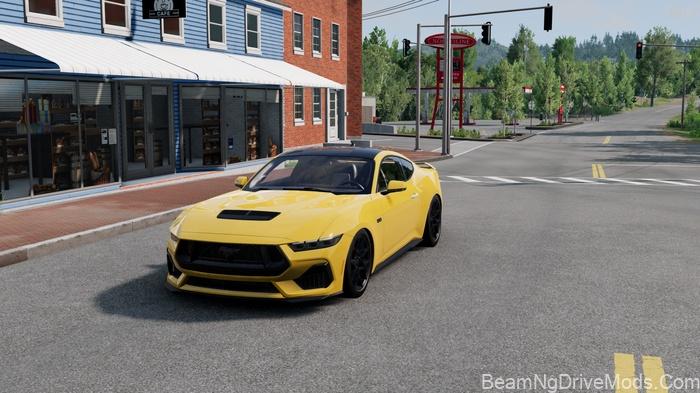 BeamNG - 2025 Ford Mustang S650 - BeamNG Drive Mods Download