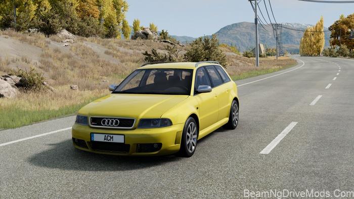 BeamNG Audi RS4 B5 (0.38)