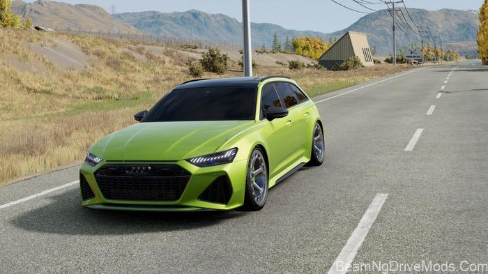 BeamNG Audi RS6 C8 (0.38)