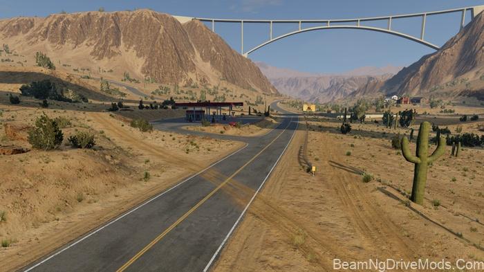 BeamNG Axle Valley Map (0.38) 3