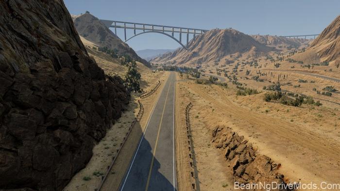 BeamNG Axle Valley Map (0.38) 4