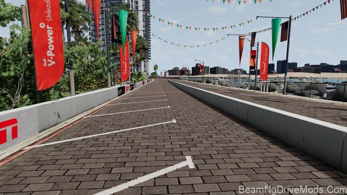 BeamNG Bayside Miami Map