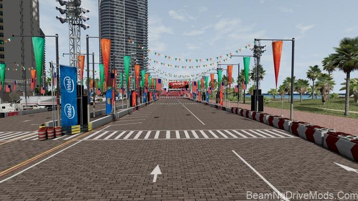 BeamNG Bayside Miami Map 3