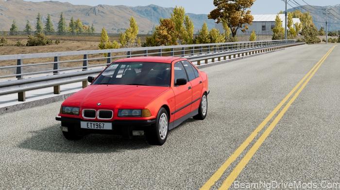 BeamNG Bmw 3-Series E36 V2.0