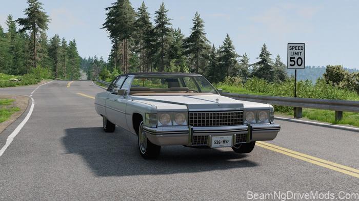 BeamNG Cadillac Full-Size Series 1974-1976 4