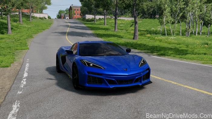 BeamNG Chevrolet Corvette C8 2020 (0.38) 4