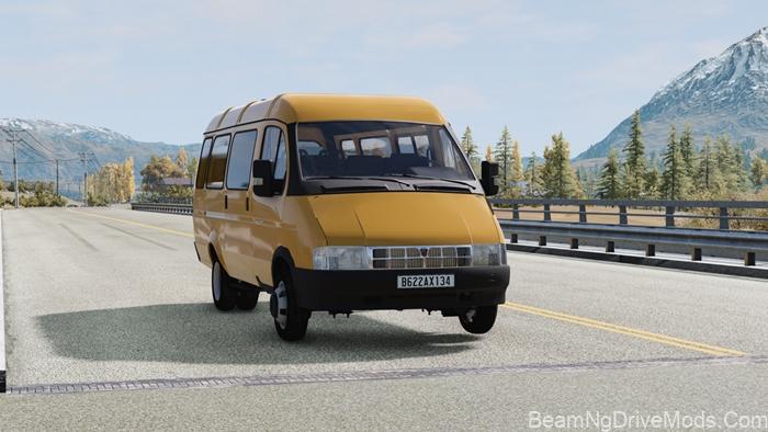 BeamNG Gazel 3321 & 2705 V1.1 2