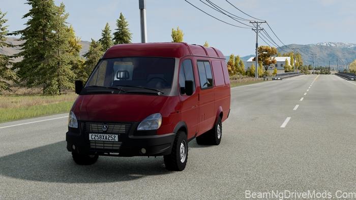 BeamNG Gazel 3321 & 2705 V1.1 3