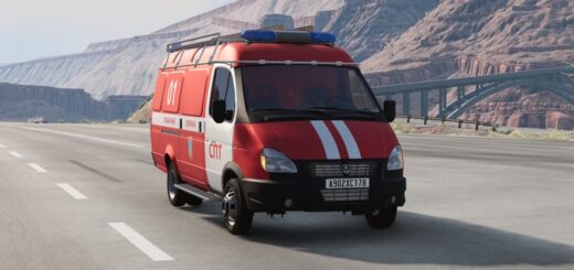 BeamNG Gazelle 3321 and 2705 2