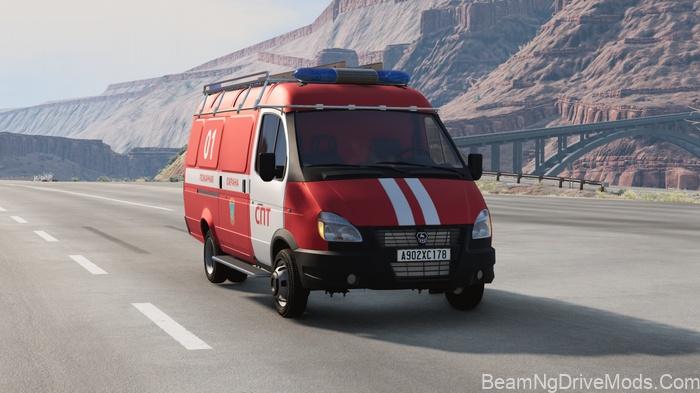 BeamNG Gazelle 3321 and 2705 2