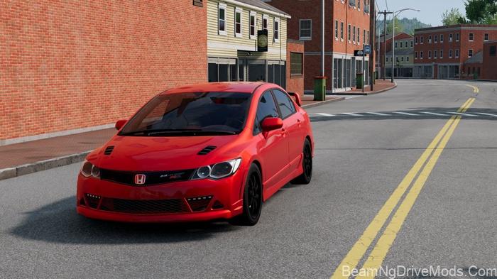 BeamNG Honda Civic VIII 4