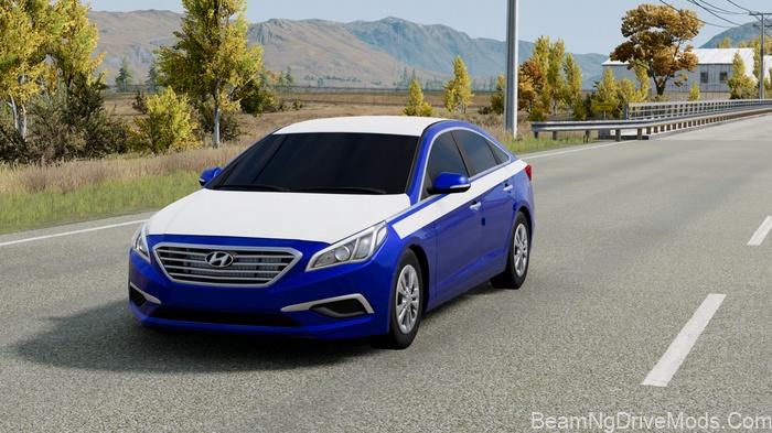 BeamNG Hyundai Sonata 2016-2017 3