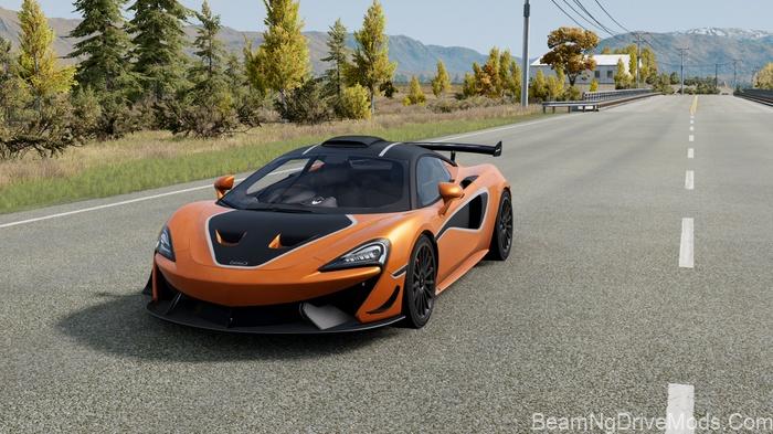 BeamNG McLaren 620R (0.38)
