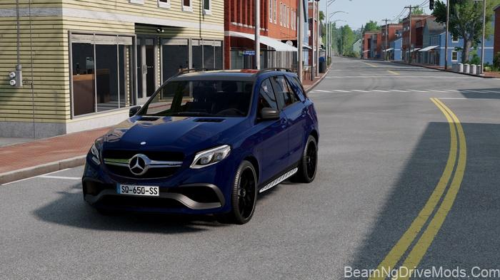 BeamNG Mercedes-Benz GLE W166 (0.38)