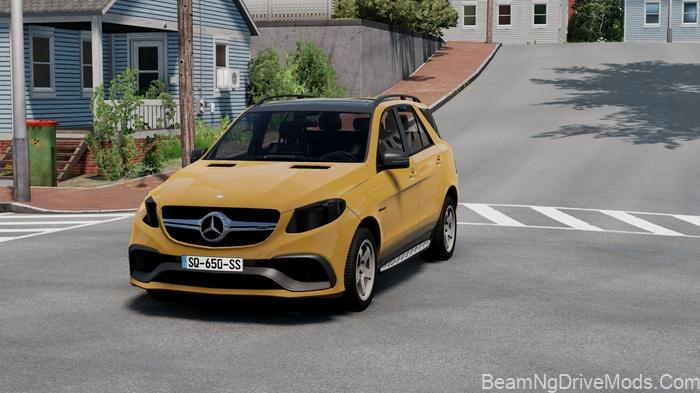 BeamNG Mercedes-Benz GLE W166 (0.38) 3
