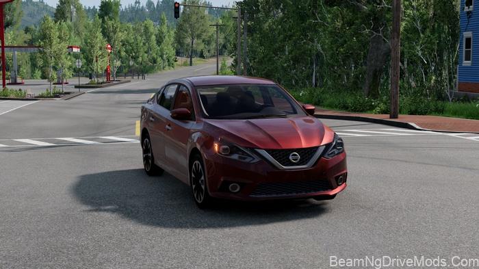 BeamNG Nissan Sentra/Sylphy 2016 2