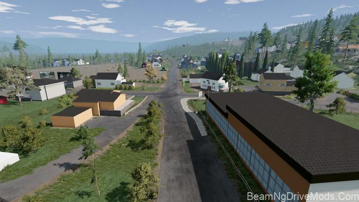 BeamNG Norwegian Reshjemheia Road 152 Map V0.4.1