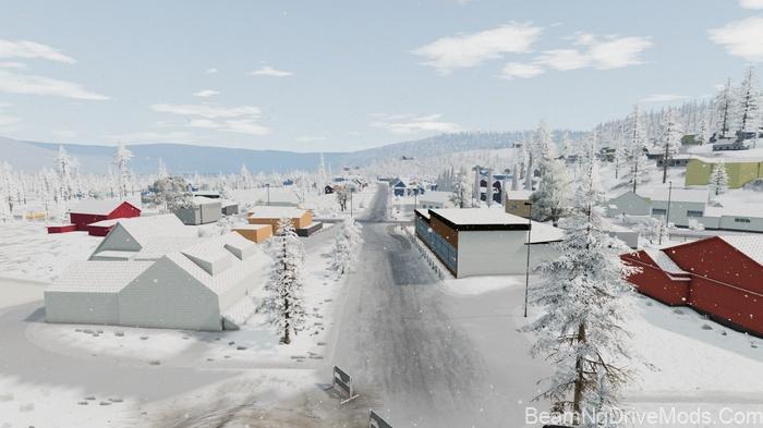 BeamNG Norwegian Reshjemheia Road 152 Map V0.4.1 5