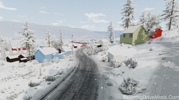 BeamNG Norwegian Reshjemheia Road 152 Map V0.4.1 6
