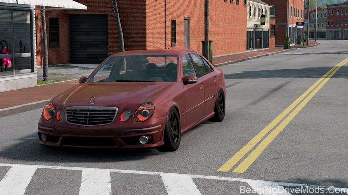 BeamNG Old Mercedes-Benz E-Class W211 3
