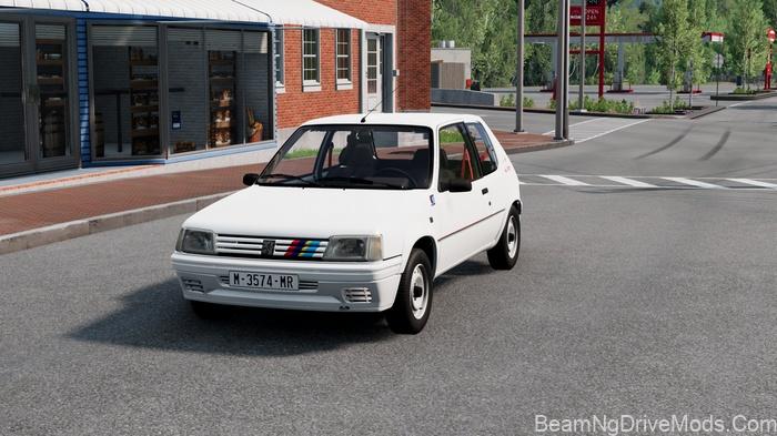 BeamNG Peugeot 205 JP (0.38)