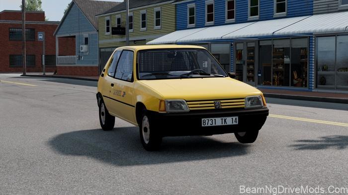 BeamNG Peugeot 205 JP (0.38) 2