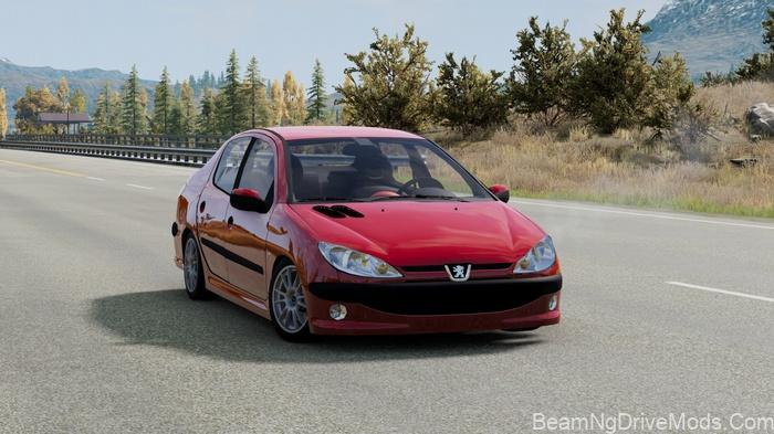 BeamNG Peugeot 206 SD (0.38) 2