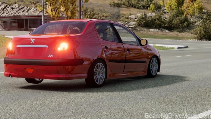 BeamNG Peugeot 206 SD (0.38) 4