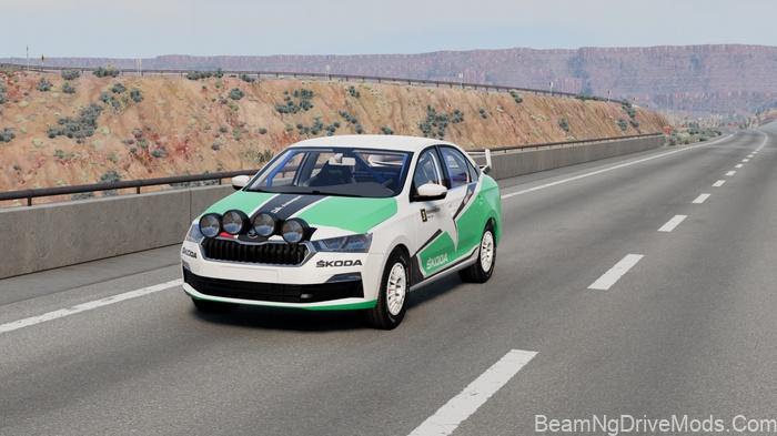 BeamNG Skoda Rapid 4