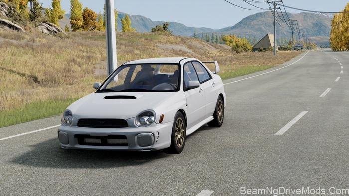 BeamNG Subaru WRX STI 2004