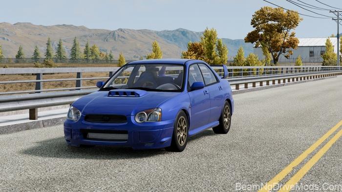 BeamNG Subaru WRX STI 2004 3