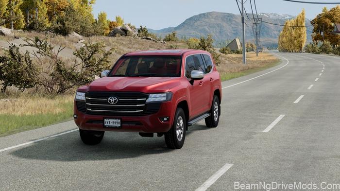 BeamNG Toyota Land Cruiser 300 (0.38)