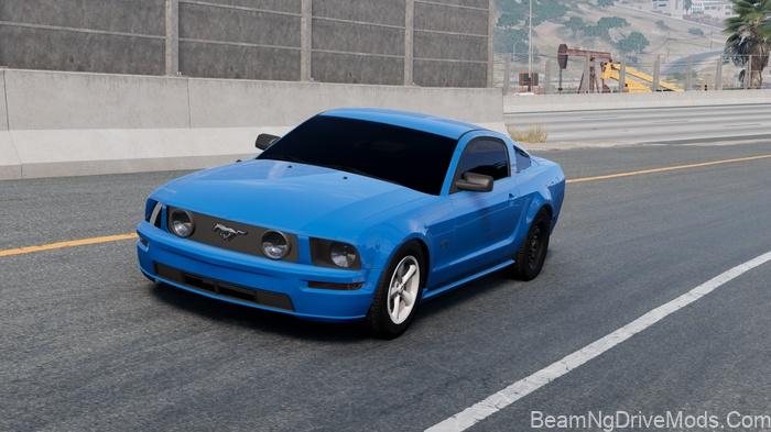 BeamNG Ford Mustang 2008 V1.1 3