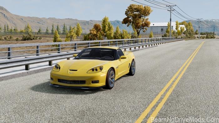 BeamNG Chevrolet Corvette ZR1 2009 (0.38) 2
