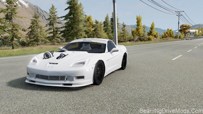 BeamNG Chevrolet Corvette ZR1 2009 (0.38) 3