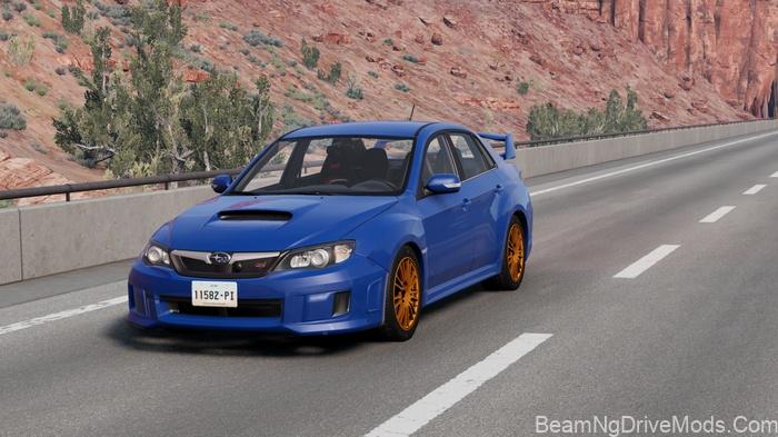 BeamNG Subaru Impreza WRX 2011