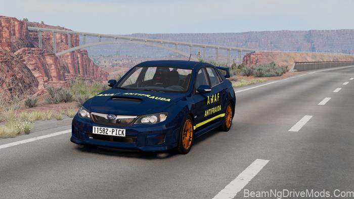 BeamNG Subaru Impreza WRX 2011 4