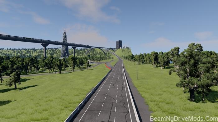 BeamNG Band1t Parkway Map