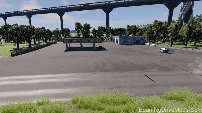 BeamNG Band1t Parkway Map 3