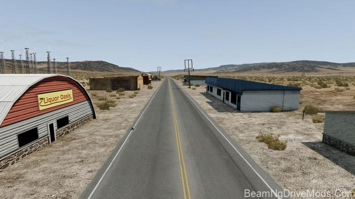 BeamNG Black Hills A Desert World Map