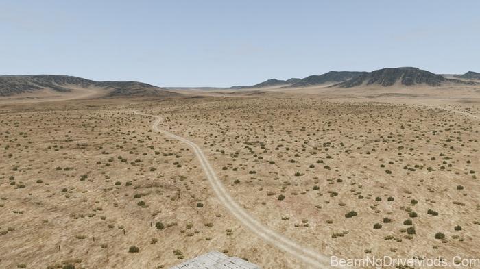 BeamNG Black Hills A Desert World Map 2