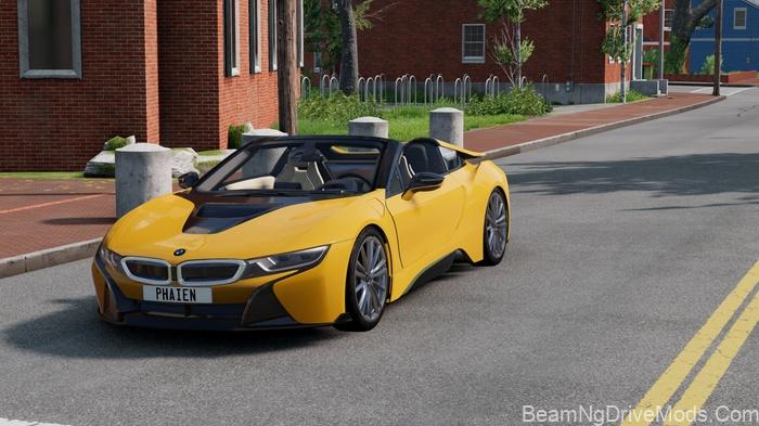 BeamNG BMW i8 Coupe + Roadster 3