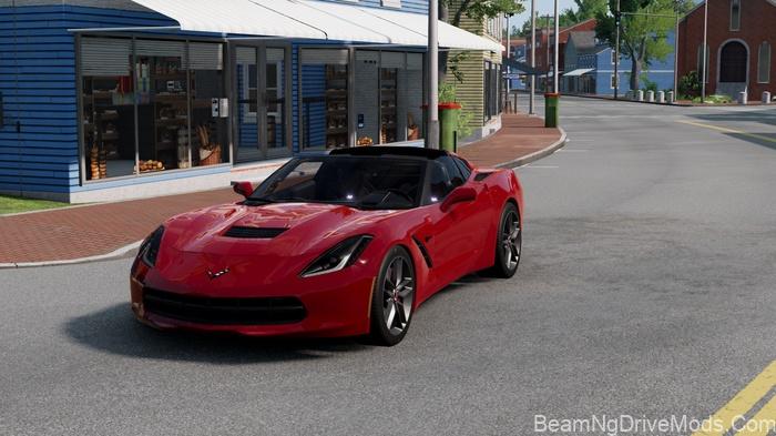 BeamNG Chevrolet Corvette C7 (0.38) 2
