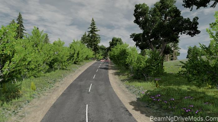 BeamNG Gobowen City UK Map V1.1 2