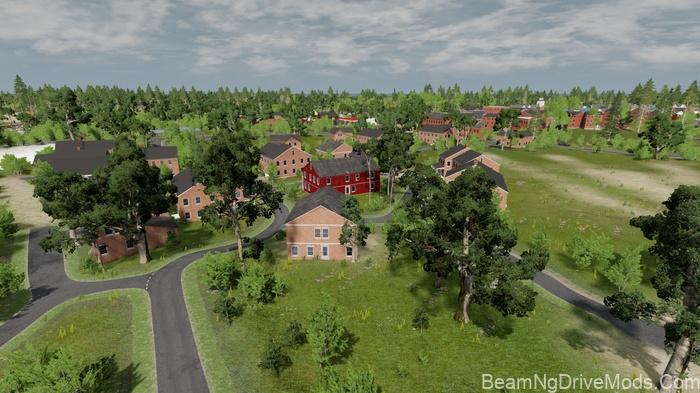 BeamNG Gobowen City UK Map V1.1 4