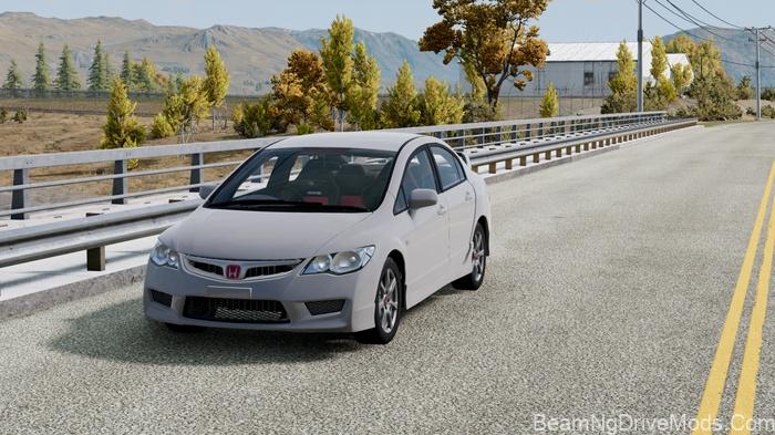 BeamNG Honda Civic FD2 (0.38)